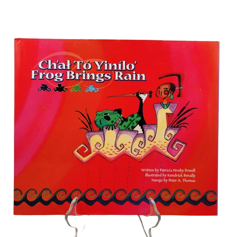 Chat To Yinilo Frog Brings Rain Navajo Folk Tale Hardcover Book Native American